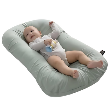 SnuggleNest | Cómodo y Seguro Baby Lounger - Cama Nido de Algodón Extra Grande